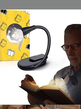 Amazon Reading Light Rechargable USB Portable 3 Color Lamp